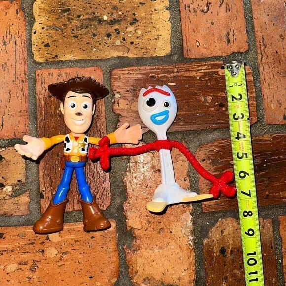 Toy Story woody forky bendable figures - Picture 3 of 3
